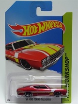 ☆☆☆日曜夜☆未開封新品☆'69 FORD TORINO TALLADEGA☆HOT WHEELS_画像3