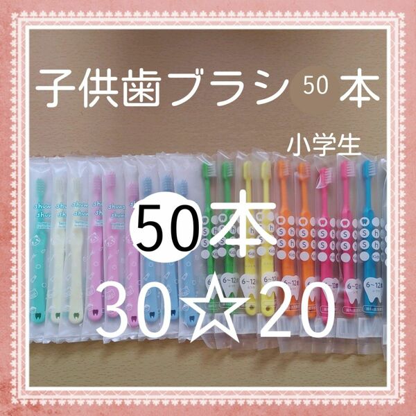 【288】歯科専売　子供歯ブラシ「ふつう50本」