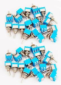 HK toggle switch M size AC 6A 125V 6P middle point have 40 piece set 