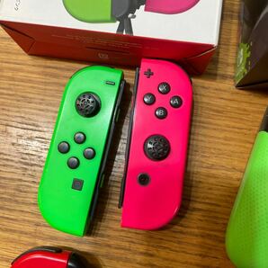 ジャンク Joy-Con Nintendo Switch ニンテンドー スイッチ コントローラー ジョイコン スプラトゥーン 壊れ 動作未確認の画像2