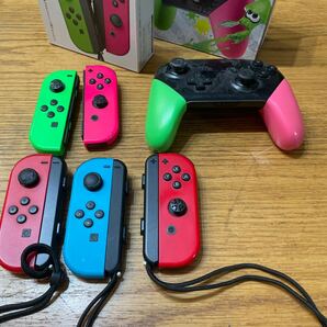 ジャンク Joy-Con Nintendo Switch ニンテンドー スイッチ コントローラー ジョイコン スプラトゥーン 壊れ 動作未確認の画像6