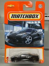 100円〜MATCHBOX B 2020 CORVETTE C8 コルベット ブラック_画像1