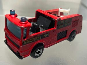 100円〜MATCHBOX loose ルース品 SNORKEE FIRE DEPT ジャンクパーツ不足 マカオ製