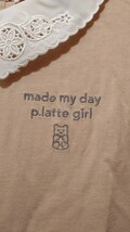 ピンクラテ　Tシャツ　襟付き　Mサイズ　PINKlatte_画像2