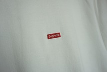 正規 21SS Supreme シュプリーム Small Box logo Tee スモール ボックス ロゴ 半袖 Tシャツ カットソー 白 L 本物 407O▲_画像4