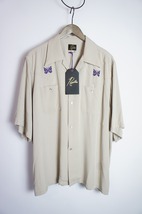 美品22SS NEEDLESニードルス ニードルズ S/S Cowboy One-Up Shirt KP186 カウボーイ ワンアップ 半袖 シャツ 509O_画像1