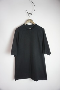 美品正規 15AW RICK OWENS リックオウエンス JUMBO CREWNECK オーバーサイズ Tシャツ スウェット 半袖 カットソー RU15F7282-BA黒M 912N