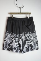 美品 FUCKING AWESOME ファッキンオーサム Cherub Fight shorts プリント メッシュ ショート ハーフ パンツ ショーツ 黒 サイズL 514O▲_画像2