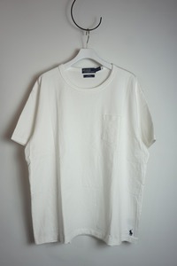 美品 Polo by Ralph Lauren ラルフローレン × BEAMS ビームス LIMITED EDITION 別注 T-SHIRT 半袖 Tシャツ カットソー 白サイズL本物514O