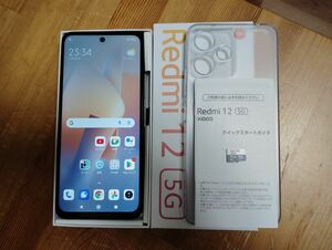 Xiaomi Redmi12 5G★Android14★モデル/XIG03★SIMフリー★64GB MicroSD付属★