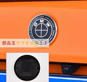 リア　81mmです　車の装飾カバー,50周年記念ロゴ,すべての黒,bmw x1 3 5 g30 f30 g38 g11 g12 g20 g28 f10 f48 f49 g01 f20 f21 f22