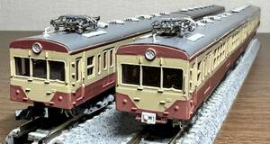  green Max? Seibu railroad 451 series 4 both set 