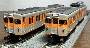 [N./ power .]B Train Shorty -Btore Bandai higashi . railroad 8000 series old painting reissue painting 4 both set [* Pantah graph difference ]