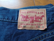 Levi's 901 w30(78cm) ボタンフライ　送230円可能　_画像4