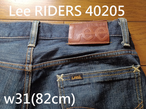 Lee RIDERS 40205 日本製　w31(82cm)　やや細身のストレート　送230円可能