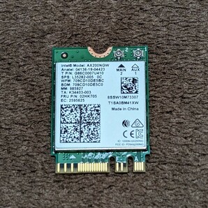 Intel AX200NGW 無線LANカードの画像1