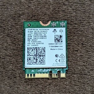 Intel AX200NGW 無線LANカード