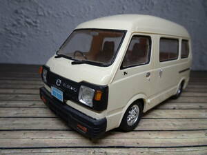 [ Junk ] Aoshima 1/24 Subaru Sambar high roof plastic model final product 