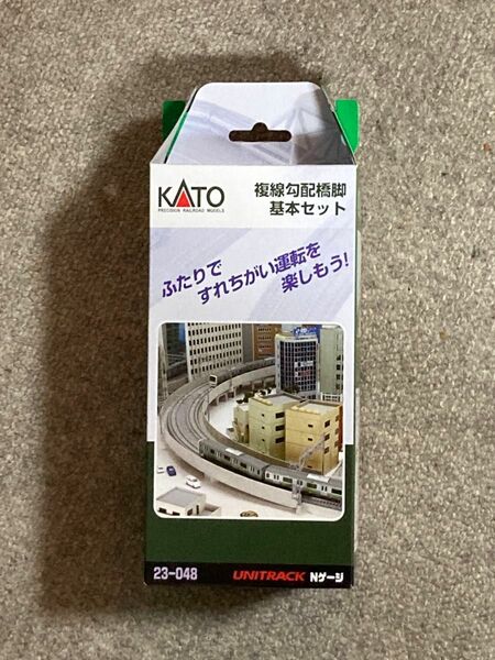 【値下げ大歓迎】 KATOユニトラック 複線勾配橋脚基本セット