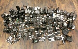 1000円スタート カメラ フィルムカメラ ビデオカメラ レンズ 等 約127点まとめ Canon/Nikon/KONINA/MINOLTA 等 動作未確認 [4] EE①406