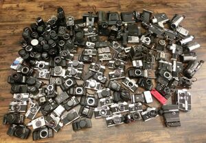 1000 jpy start camera film camera video camera lens etc. approximately 155 point summarize Nikon/Canon/PENTAX/KONINA etc. operation not yet verification [3/4] CC①414