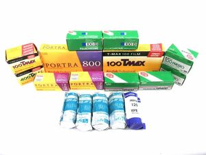 1000円スタート フィルム 22本まとめ Kodak コダック PORTRA FUJIFILM フジフィルム VELVIA 等 使用期限切れ カラーネガフィルム 4 CC8007