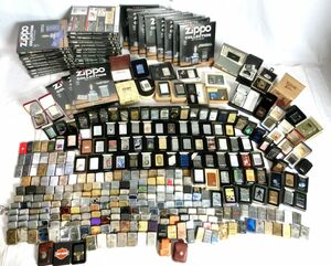 1000円スタート ZIPPO 大量まとめ 約334点 Sterling/Marlboro/HARLEYDAVIDSON/LUCKYSTRIKE 等 着火未確認 喫煙具【元払】[4] DD①411★