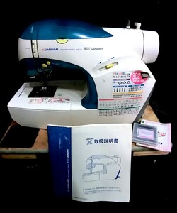 1000 jpy start sewing machine JUGUAR GAMEBOY. JN-100 Jaguar Jaguar sewing machine handcraft handicraft sewing electrification verification settled 5 sewing machine I①249