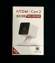 1000円スタート 防犯カメラ アトムテック ATOM Cam 2 AC2 外箱付き ネットワークカメラ WHO EE3004_画像1