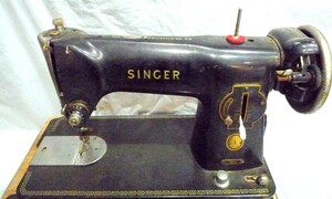 1000円スタート ミシン SINGER 191U シンガー ハンドクラフト 手工芸 シンガーミシン ブラックボディ 4 ミシンI1012