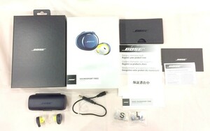 1000円スタート イヤフォン BOSE SOUNDSPORT FREE WIRELESS HEADPHONES ボーズ 通電確認済み 外箱付き 4 DD3007