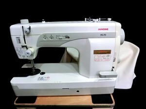 1000 иен старт швейная машина JANOME HS-70 MODEL767 type Janome Janome швейная машина рукоделие ручная работа электризация не проверка с покрытием 5 швейная машина I①224