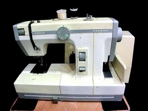 1000 иен старт швейная машина JANOME COMBI DX MODEL2000 Janome Janome швейная машина рукоделие ручная работа электризация не проверка с футляром 4 швейная машина I①208