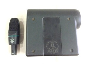 1000円スタート マイク AKG Condenser Microphone C 3000 コンデンサーマイクロフォン 通電未確認 TSI EE3026