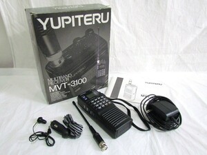 1000円スタート トランシーバー YUPITERU ユピテル MVT-3100 マルチバンドレシーバー 無線機 通電確認済 付属品有 4 G9004