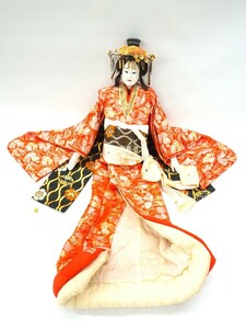 1000 jpy start . wave doll . wave tree . joruri heaven .. Japanese doll tradition industrial arts from .. doll manual total length approximately 110cm agriculture . Mai pcs puppetry wooden 5 GG30018