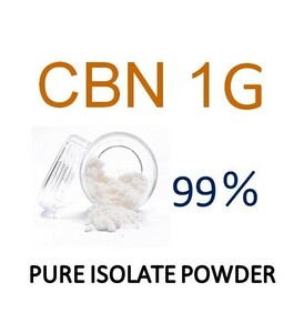 【1G】 CBN アイソレート クリスタル パウダー CBD / CBN / CBG