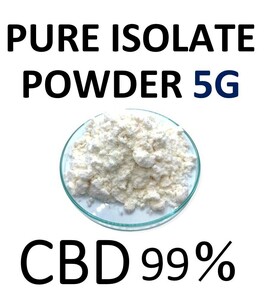 【5G】CBD アイソレート クリスタル パウダー CBD CBN CBG 高純度 99％ 