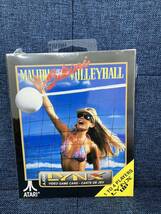 新品【MALIBU BIKINI VOLLEYBALL】ATARI LYNX アタリ リンクス用ソフト ①_画像1