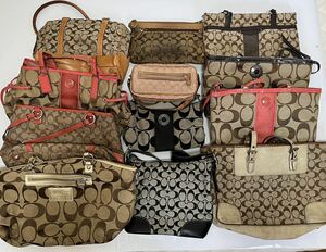 COACH Coach bag bag shoulder bag handbag small articles set sale large amount wholesale set sale stock sale 