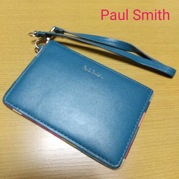 Paul Smith ポールスミス ベルト付き パスケース レザー 定期入れ