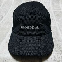 新品 montbell モンベル 3Dメッシュキャップ ブラック XLサイズ 大きいサイズ メッシュ 速乾 夏用 通気性抜群 男女兼用 メンズ 8813_画像3