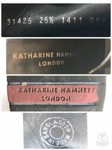 KATHARINE HAMNETT LONDON キャサリンハムネットロンドン　チャカブーツ　革靴　サイズ25.5 レザー　本革　ブラウン　ビジネス_画像9