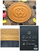 ■新品未使用■超希少■GUCCI×Disney グッチ×ディズニー　カードケース　ミッキーマウス　マイクロGG インターロッキングG 付属品あり_画像8