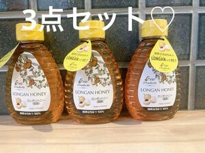 ロンガンハニー　蜂蜜　純粋はちみつ　250g×3本　コストコ 大人気商品　送料込み