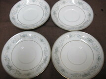 【B095】ノリタケ Noritake NOBLE 2600 ティーセット カップ＆ソーサー 4客 ティーポット _画像3