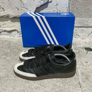 美品 adidas HANDBALL SPEZIAL アディダス ハンドボールスペツィアル サイズ27.5cm ブラック×グレー 併3264