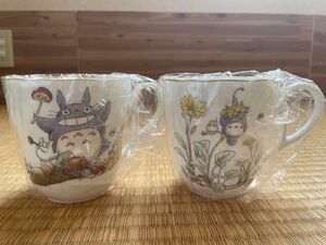 ジブリ　となりのトトロ マグカップ　ノリタケ NORITAKE マグカップ となりのトトロ　ペアセット　新品未使用