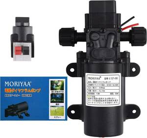 moriyaa DC 12V 電磁ウォーターポンプ 電気ダイアフラムポンプ 汎用 小型ダイヤフラム式 マイクロダイアフラムポンプ 