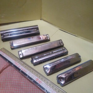  harmonica 6 point Yamaha chiyoda dragonfly sakaTOMBO YAMAHA together junk including in a package un- possible 